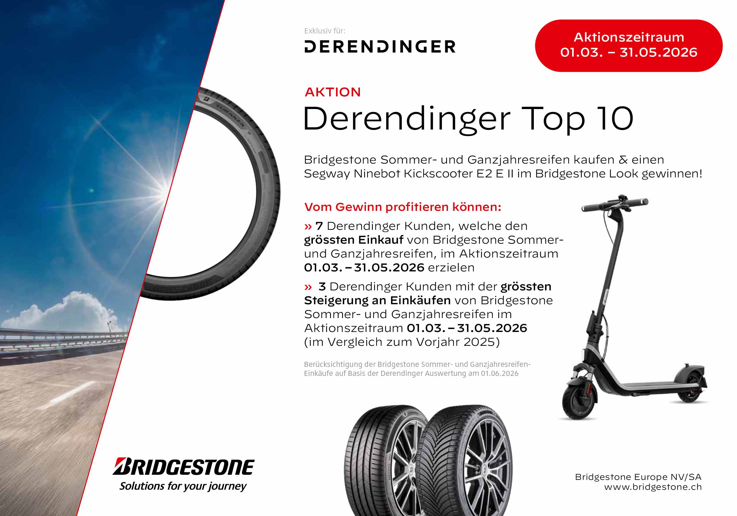 sommer promotion flyer derendinger kunden ch de