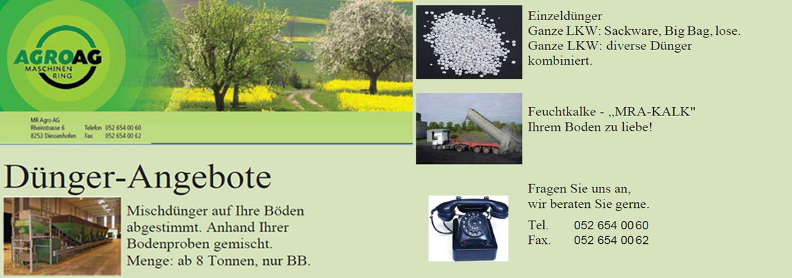 Mr Agro Dünger Angebote