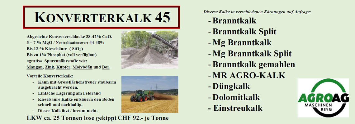 MR-Agro Konverterkalk